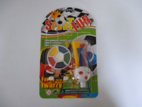 Arcfesték focis nagy