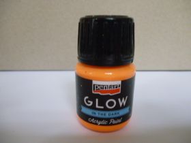 Akrilfesték 30ml (világító)orange