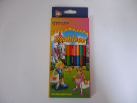 Szinesceruza (kétvégű)