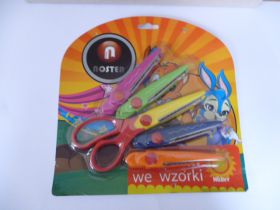 Olló (kontúr) szett