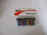 Csillámpor szett 6x3,5ml(színes)