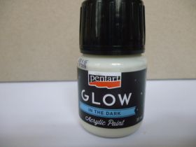 Akrilfesték 30 ml (világító)light blue