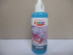 Üvegfesték 80ml(lehúzható)türkiz