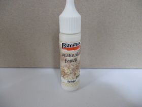 Szatináló festék fehér