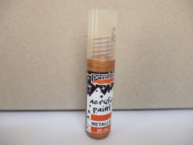 Akrilfesték metál 20ml antik arany