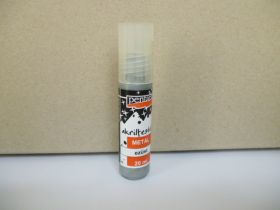 Akrilfesték metál 20ml ezüst