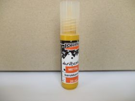 Akrilfesték metál 20ml barokkarany