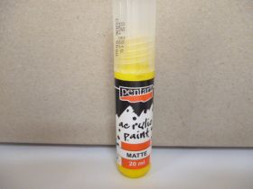 Akrilfesték matt 20ml sárga