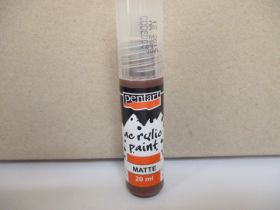 Akrilfesték matt 20ml sötétbarna