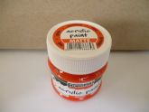 Akrilfesték matt 50ml piros