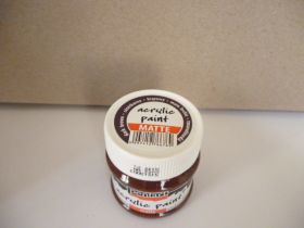 Akrilfesték matt 50ml sötétbarna