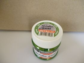 Akrilfesték metál 50ml zöld