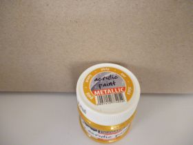 Akrilfesték metál 50ml arany