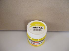 Akrilfesték metál 50ml sárga