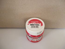 Akrilfesték metál 50ml magenta