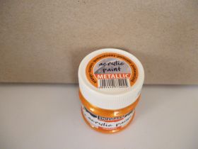 Akrilfesték metál 50ml narancs