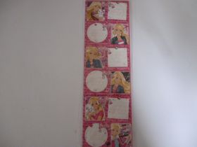 Füzetcimke Barbie