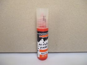 Akrilfesték matt 20ml rúzspiros